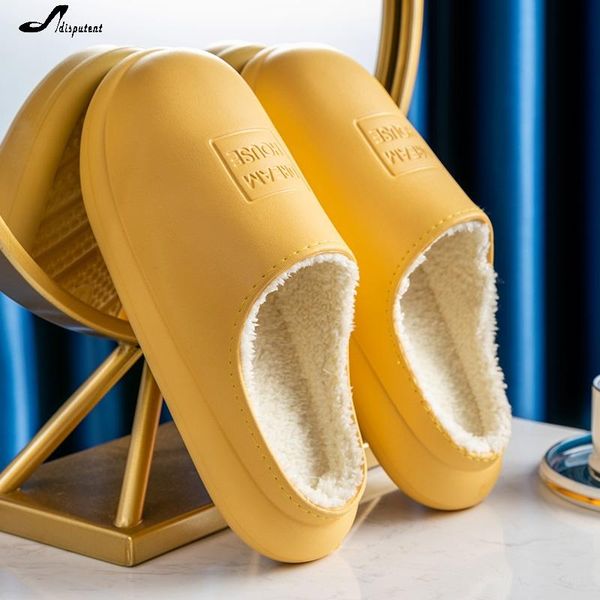 adisputent winter warm plush slippers waterproof men indoor lovers home slipper thick sole kitchen shoes, Black
adisputent winter warm plush slippers waterproof men indoor lovers home slipper thick sole kitchen shoes, Black