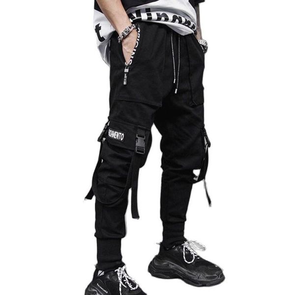 men's pants 2021 hip-hop jogger black harem overalls multi-pocket ribbon sports streetwear casual
men's pants 2021 hip-hop jogger black harem overalls multi-pocket ribbon sports streetwear casual