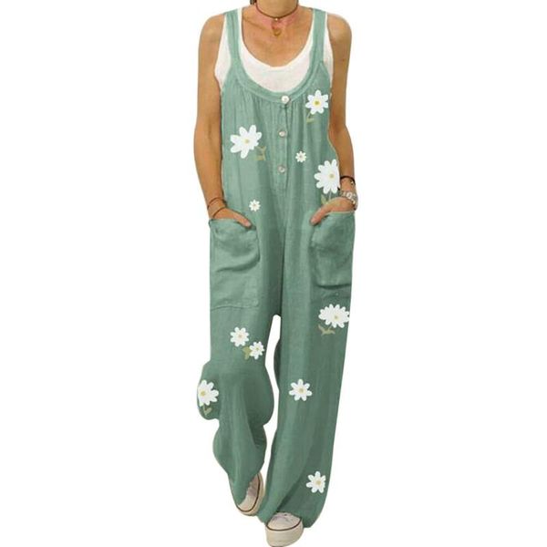 women's jumpsuits & rompers littlerossa women loose cotton linen jumpsuit summer floral print button strappy bodysuit backless pocket w, Black;white
women's jumpsuits & rompers littlerossa women loose cotton linen jumpsuit summer floral print button strappy bodysuit backless pocket w, Black;white