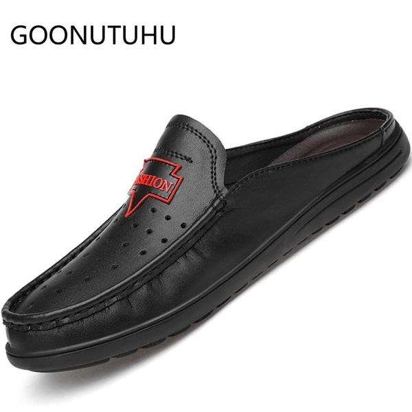 slippers 2021 summer men's casual genuine leather shoes male outside slipper big size outdoor for men shoe, Black
slippers 2021 summer men's casual genuine leather shoes male outside slipper big size outdoor for men shoe, Black