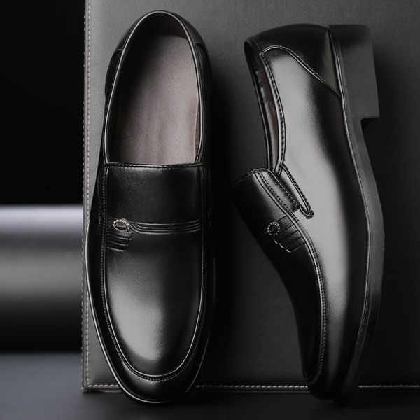 dress shoes mazefeng pu leather fashion men business loafers round toe black oxford breathable formal wedding slip-on gp2f 
dress shoes mazefeng pu leather fashion men business loafers round toe black oxford breathable formal wedding slip-on gp2f