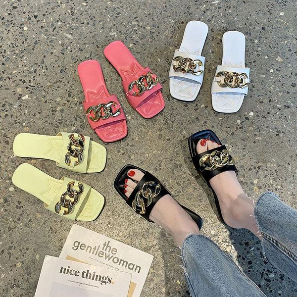 slippers women summer square toe beach shoes rivet big size slides fashion pantofle sabot luxury 2021 flat basic pu metal decora, Black
slippers women summer square toe beach shoes rivet big size slides fashion pantofle sabot luxury 2021 flat basic pu metal decora, Black