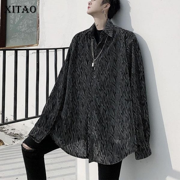women's blouses & shirts xitao tide loose personality blouse velvet bright color women clothes 2021 spring casual turn down collar shir, White
women's blouses & shirts xitao tide loose personality blouse velvet bright color women clothes 2021 spring casual turn down collar shir, White