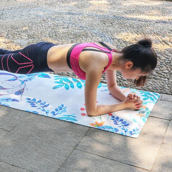 yoga mats 183cm*61cm*5mm style natural rubber absorb sweat comfortable suede fabric non-slip lose exercise mat
yoga mats 183cm*61cm*5mm style natural rubber absorb sweat comfortable suede fabric non-slip lose exercise mat
