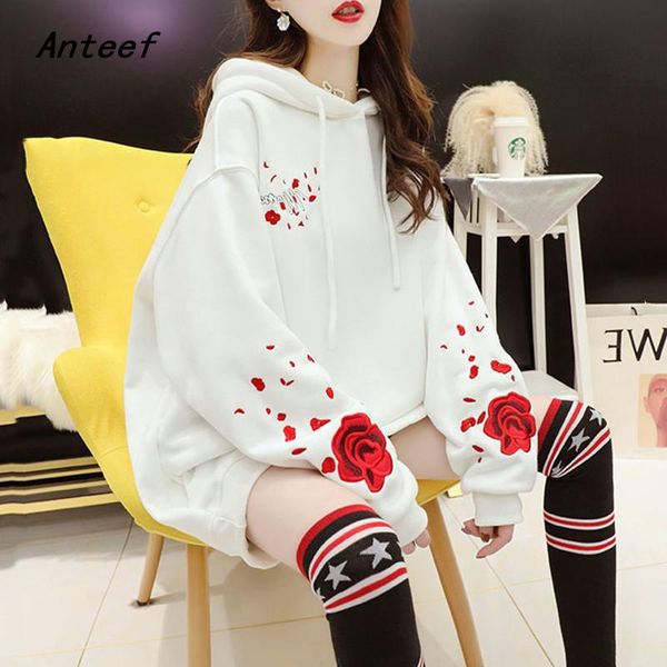 women's hoodies & sweatshirts anteef cotton oversized vintage floral casual loose women spring autumn pullover 2021 hoodie, Black
women's hoodies & sweatshirts anteef cotton oversized vintage floral casual loose women spring autumn pullover 2021 hoodie, Black