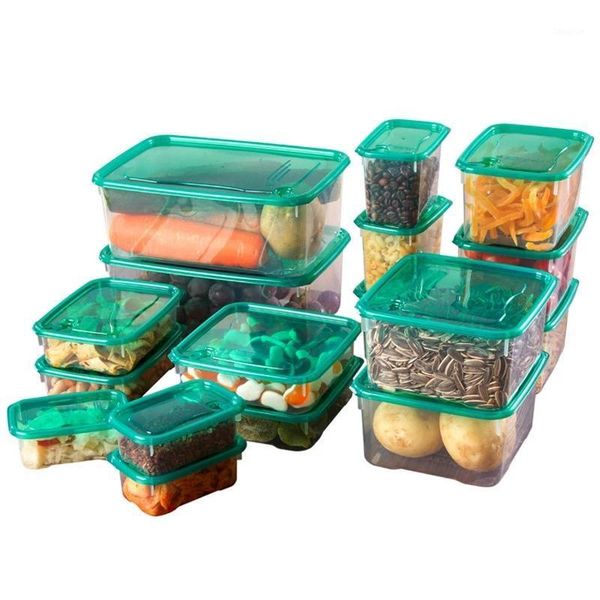 storage bottles & jars 17pcs/set food container with lid kitchen fresh-keeping box refrigerator finishing sealed tank dried fruit jar organi
storage bottles & jars 17pcs/set food container with lid kitchen fresh-keeping box refrigerator finishing sealed tank dried fruit jar organi