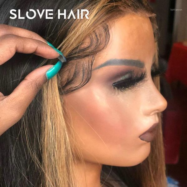13*4 ombre highlights l1b/27 lace front human hair wigs for women brazilian remy long stragiht bleached knots by slove1, Black;brown
13*4 ombre highlights l1b/27 lace front human hair wigs for women brazilian remy long stragiht bleached knots by slove1, Black;brown