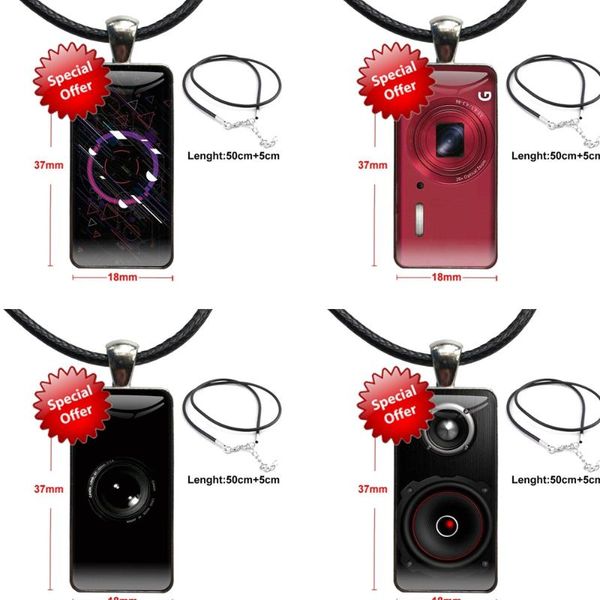 pendant necklaces cute camera junior for men women party gift glass cabochon choker rectangle necklace steel color jewelry, Silver
pendant necklaces cute camera junior for men women party gift glass cabochon choker rectangle necklace steel color jewelry, Silver