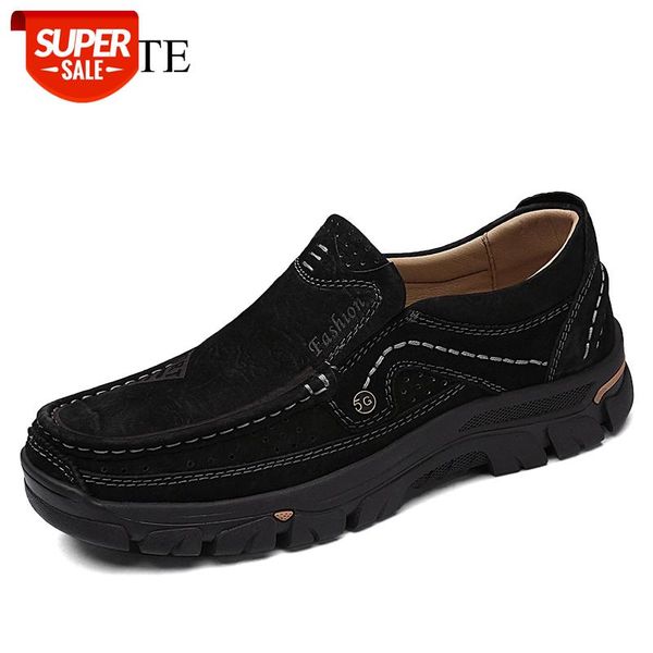 men leathers casual shoes comfort first layer cowhide leather outdoor sneakers breathable hiking sports boots anti-skid boot #nt68
men leathers casual shoes comfort first layer cowhide leather outdoor sneakers breathable hiking sports boots anti-skid boot #nt68