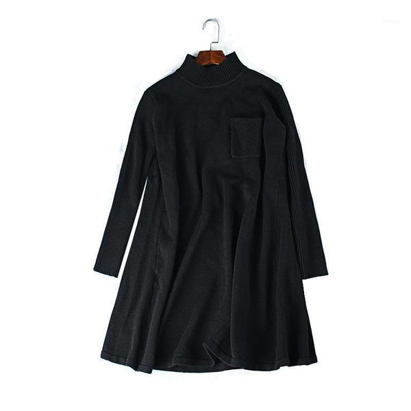 to 8xl plus size sweater dress a-line pockets turtleneck long sleeve winter knitted pullover outerwear ts4039 women's sweaters, White;black
to 8xl plus size sweater dress a-line pockets turtleneck long sleeve winter knitted pullover outerwear ts4039 women's sweaters, White;black