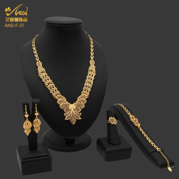 earrings & necklace nigeria jewelry sets 24k gold plated filled wedding and earings bridal jewelleri ethiopia nigerian set for women, Silver
earrings & necklace nigeria jewelry sets 24k gold plated filled wedding and earings bridal jewelleri ethiopia nigerian set for women, Silver