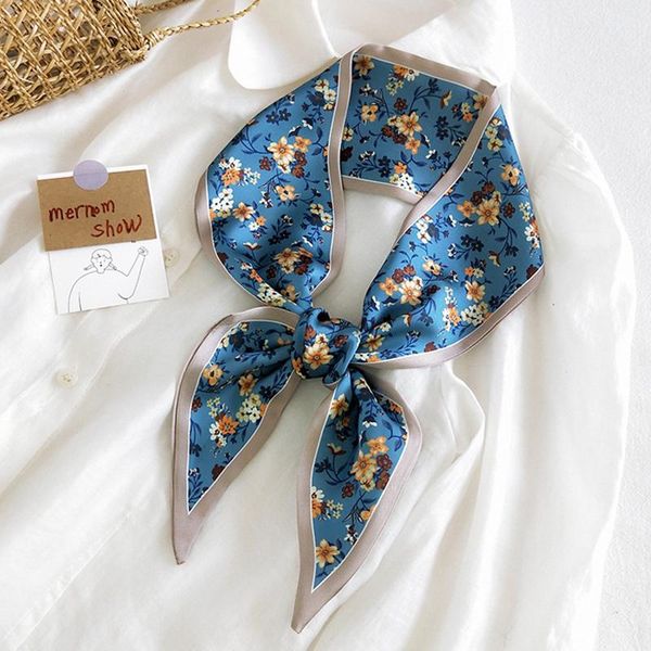scarves moribty spring-autumn women silk scarf wraps skinny floral neckerchief ties foulard femme hair ribbon headbands luxury bufandas, Blue;gray
scarves moribty spring-autumn women silk scarf wraps skinny floral neckerchief ties foulard femme hair ribbon headbands luxury bufandas, Blue;gray