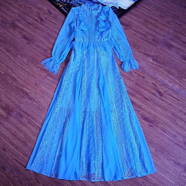 casual dresses verdejuliay lace plus size dress women's autumn maxi long runway fashion flower embrodiery ruffles elegant party, Black;gray
casual dresses verdejuliay lace plus size dress women's autumn maxi long runway fashion flower embrodiery ruffles elegant party, Black;gray