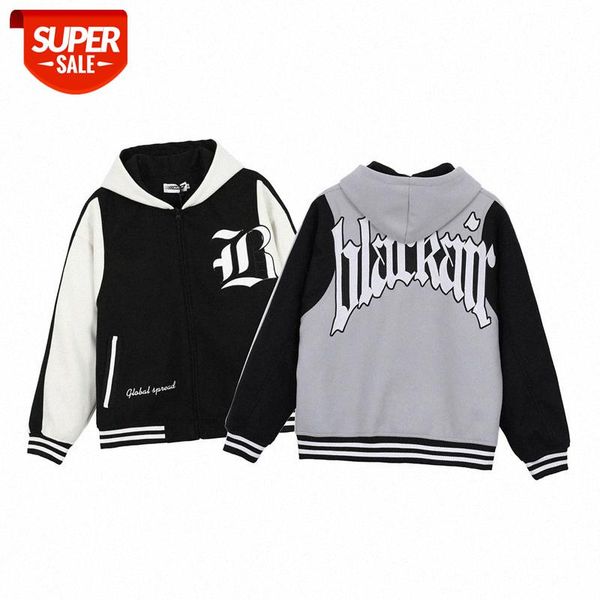 street hip-hop hooded jacket for men and women couples loose quilted #dh7y, Black;brown
street hip-hop hooded jacket for men and women couples loose quilted #dh7y, Black;brown