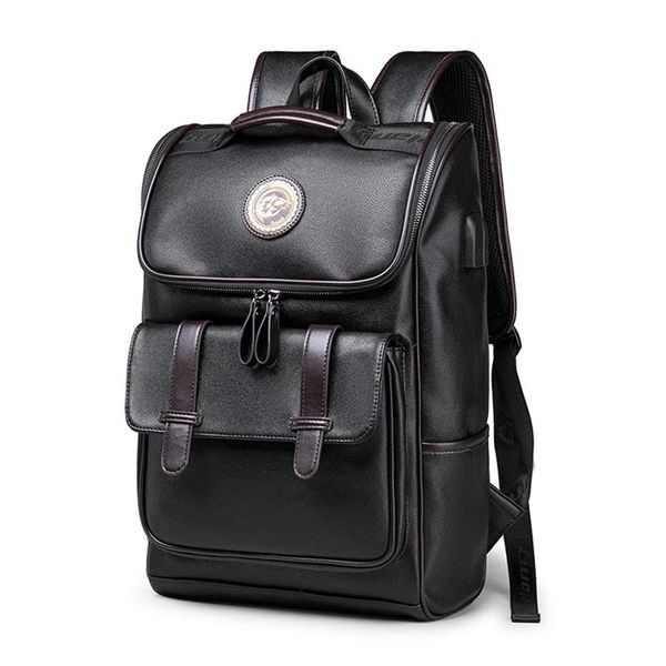 backpack bookbags men leather male functional bags waterproof lappu large capacity bag school mochila
backpack bookbags men leather male functional bags waterproof lappu large capacity bag school mochila