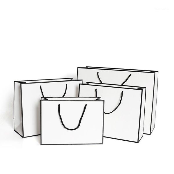 gift wrap 10 pcs large white kraft paper packaging bag, garment bag with handles, small black shopping1
gift wrap 10 pcs large white kraft paper packaging bag, garment bag with handles, small black shopping1