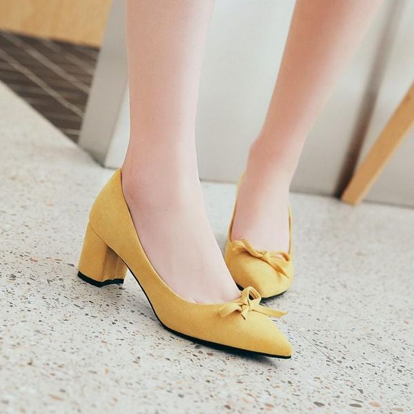 dress shoes big size 9 11 12 ladies high heels women woman pumps pure color pointed sweet bowknot thick-heeled single, Black
dress shoes big size 9 11 12 ladies high heels women woman pumps pure color pointed sweet bowknot thick-heeled single, Black