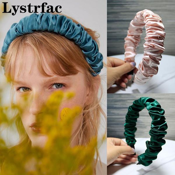 lystrfac solid color pleated ruched headband for women fashion cloth scrunchies hairband trend hair loop female accessories
lystrfac solid color pleated ruched headband for women fashion cloth scrunchies hairband trend hair loop female accessories