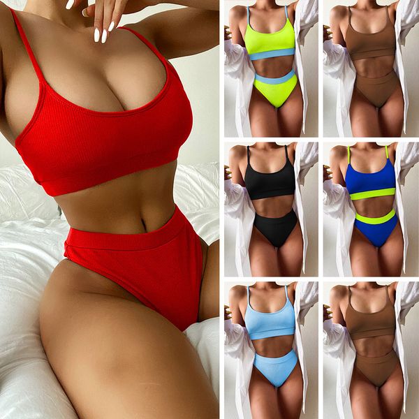 bandeau push up bikinis swimsuits women ribbed swimwear summer thong bikini set female high waist bathing suits swim bather, White;black
bandeau push up bikinis swimsuits women ribbed swimwear summer thong bikini set female high waist bathing suits swim bather, White;black