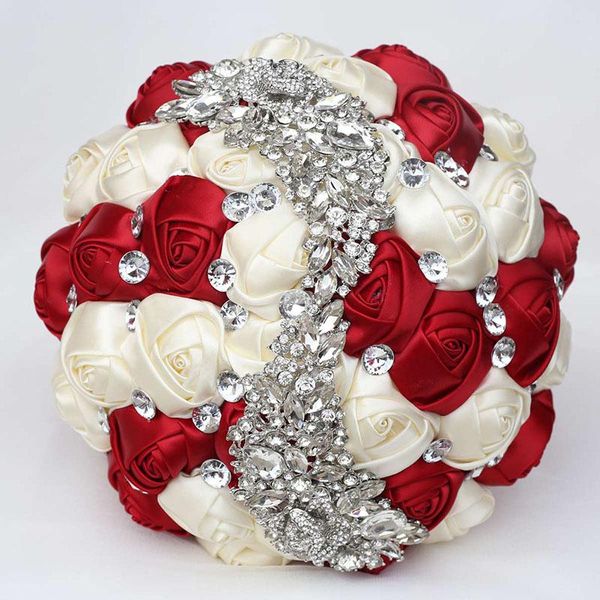 decorative flowers & wreaths customizable romantic wedding bride bridesmaid holding bouquet roses with diamond ribbon valentine's day m
decorative flowers & wreaths customizable romantic wedding bride bridesmaid holding bouquet roses with diamond ribbon valentine's day m