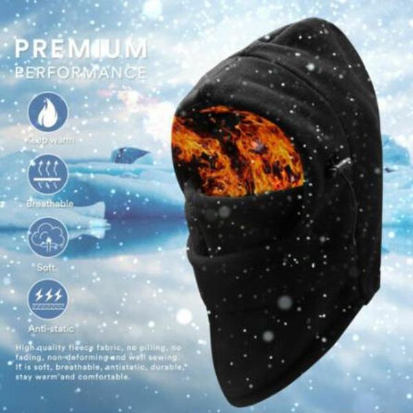 winter sports cap cycling adjustable headwear thermal fleece hats scarf warmer men women windproof running skiing bike caps & masks, Black
winter sports cap cycling adjustable headwear thermal fleece hats scarf warmer men women windproof running skiing bike caps & masks, Black