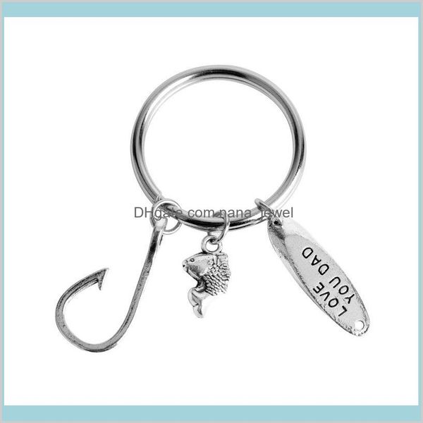 keychains fashion accessories keychain keyring love you dad fishing fish hook key chain jewelry fathers day gift drop delivery 2021 rk, Silver
keychains fashion accessories keychain keyring love you dad fishing fish hook key chain jewelry fathers day gift drop delivery 2021 rk, Silver