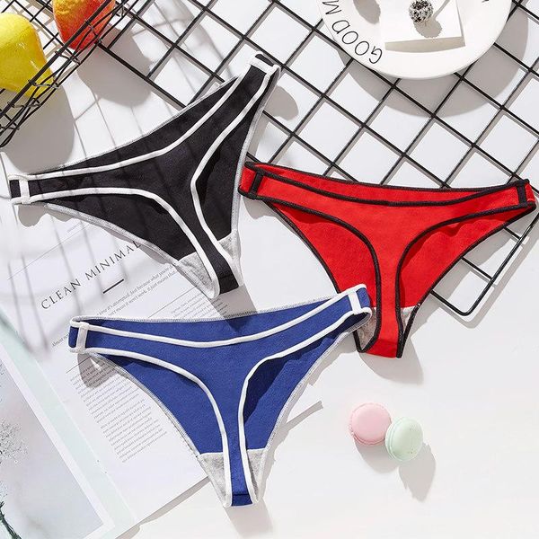 women's panties cotton thong solid fashion sports fitness t pants low waist seamless underpants female lingerie g-string, Black;pink
women's panties cotton thong solid fashion sports fitness t pants low waist seamless underpants female lingerie g-string, Black;pink