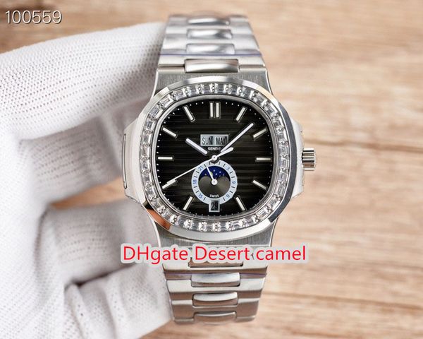 gr made 3 style silver diamond inlaid watch pp 1a-010 cal324 movement 40.5mm men's watch nautilus stainless steel bracelet fashion watc, Slivery;brown
gr made 3 style silver diamond inlaid watch pp 1a-010 cal324 movement 40.5mm men's watch nautilus stainless steel bracelet fashion watc, Slivery;brown