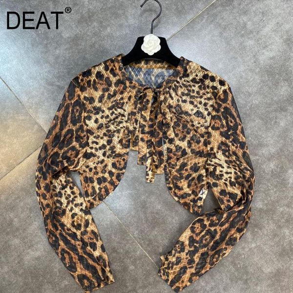 summer fashion casual round neck long sleeve front back short lace up bow leopard shirt coat sk178 women's jackets, Black;brown
summer fashion casual round neck long sleeve front back short lace up bow leopard shirt coat sk178 women's jackets, Black;brown