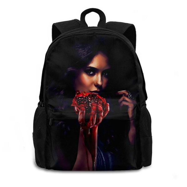 the vampire diaries #6 fashion large-capacity outdoor travel leisure backpack,student computer storage bag backpack
the vampire diaries #6 fashion large-capacity outdoor travel leisure backpack,student computer storage bag backpack