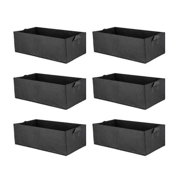 planters & pots 6pcs square planting bag root control vegetables plant flower nursery gallon greenhouse planter garden tool (black small
planters & pots 6pcs square planting bag root control vegetables plant flower nursery gallon greenhouse planter garden tool (black small