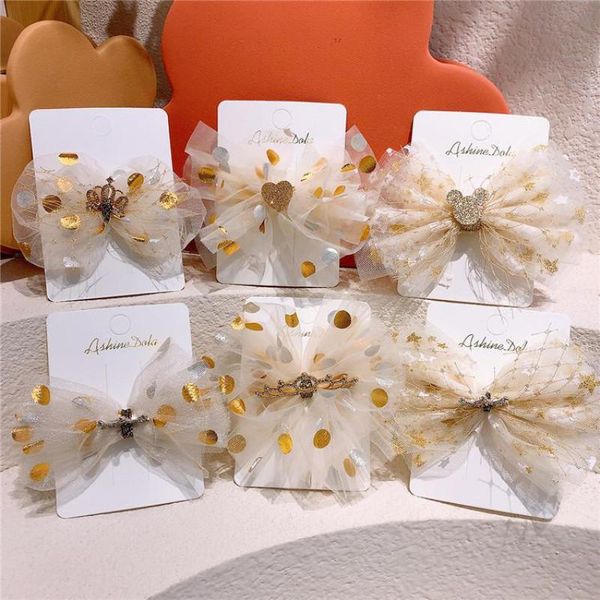 hair accessories mesh bow clips for girls sweet princess children kids birthday party show grips barrettes headwear, Slivery;white
hair accessories mesh bow clips for girls sweet princess children kids birthday party show grips barrettes headwear, Slivery;white