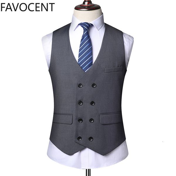 men's vests new brand dress for men casual mens suit double breasted waistcoat gilet homme formal business plus size oh5u, Black;white
men's vests new brand dress for men casual mens suit double breasted waistcoat gilet homme formal business plus size oh5u, Black;white