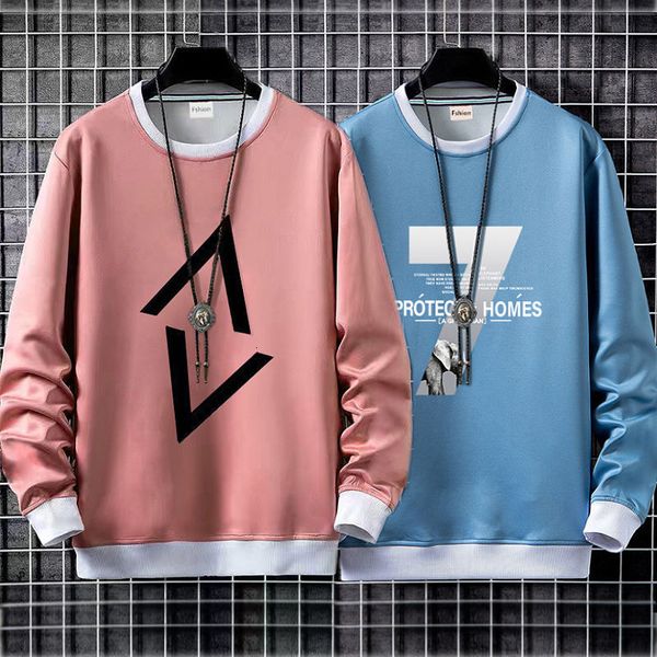 men's t shirt autumn pullover sweater men's korean long sleeve t-shirt boys and teenagers student trend handsome coat, White;black
men's t shirt autumn pullover sweater men's korean long sleeve t-shirt boys and teenagers student trend handsome coat, White;black