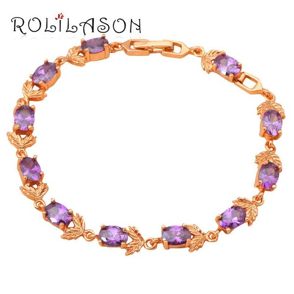 romantic rose pattern design violet purple crystal zircon golden chain bracelet wedding item fashion jewelry tb666 link,, Black
romantic rose pattern design violet purple crystal zircon golden chain bracelet wedding item fashion jewelry tb666 link,, Black