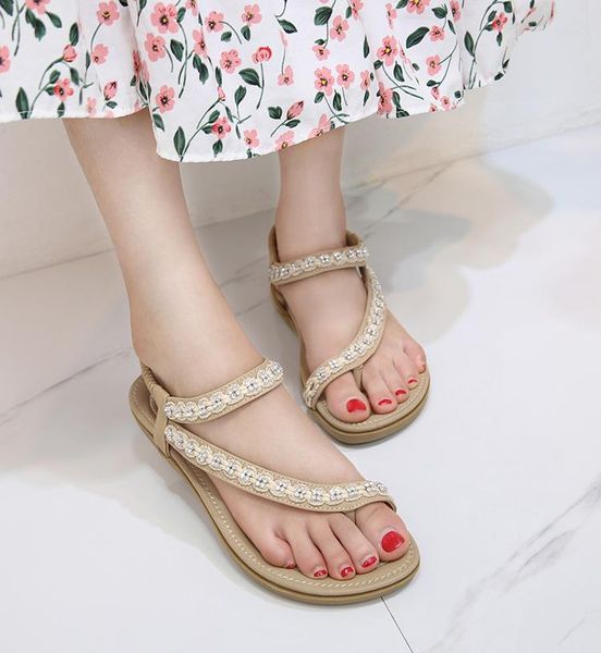 fashion crystal gladiator sandals women elastic band summer rome flat front rear strap ladies shoes, Black
fashion crystal gladiator sandals women elastic band summer rome flat front rear strap ladies shoes, Black