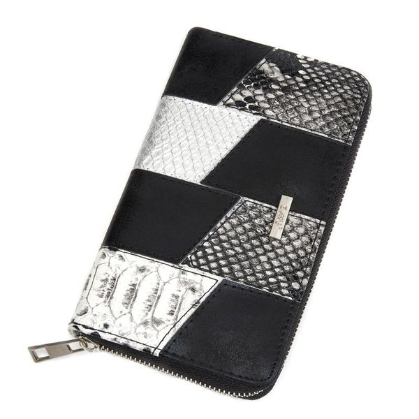 wallets long size women wallet pu leather card holders female coin purse snake pattern clutch bag large patchwork money zipper, Red;black
wallets long size women wallet pu leather card holders female coin purse snake pattern clutch bag large patchwork money zipper, Red;black