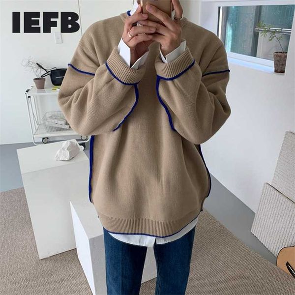 iefb / men's wear round collar sweater korean loose trendy kintted for male autumn and winter thickened clothes 9y4246 211006, White;black
iefb / men's wear round collar sweater korean loose trendy kintted for male autumn and winter thickened clothes 9y4246 211006, White;black