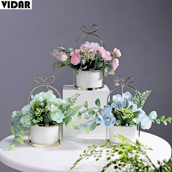 decorative flowers & wreaths vidar home decorating artificial lace decoration potted ceramic vase plastic in pot for weddings household stor
decorative flowers & wreaths vidar home decorating artificial lace decoration potted ceramic vase plastic in pot for weddings household stor