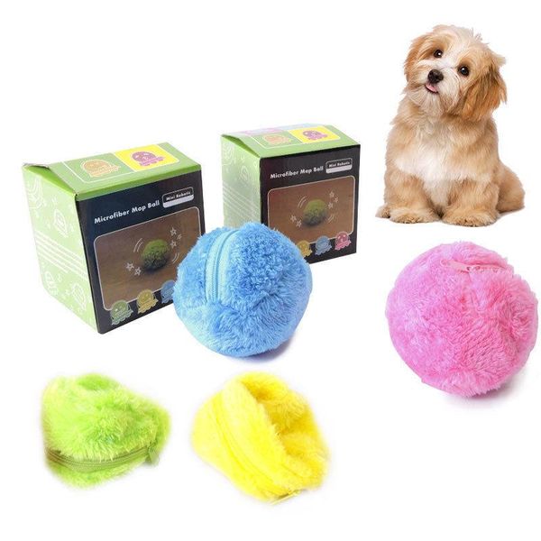 cat toys dog pet interactive toy mop robot ball practical magic nontoxic safe automatic roller 1 +4 bags
cat toys dog pet interactive toy mop robot ball practical magic nontoxic safe automatic roller 1 +4 bags