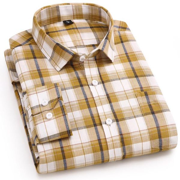 men's casual brushed cotton plaid checkered shirts single patch pocket long sleeve standard-fit thick gingham button up shirt, White;black
men's casual brushed cotton plaid checkered shirts single patch pocket long sleeve standard-fit thick gingham button up shirt, White;black