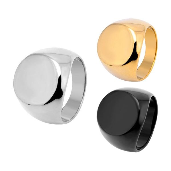 cluster rings men's round solid ring stainless steel european and american trendy male personality nordic minimalist jewelry boyfriend, Golden;silver
cluster rings men's round solid ring stainless steel european and american trendy male personality nordic minimalist jewelry boyfriend, Golden;silver