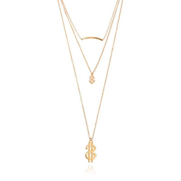 pendant necklaces vintage boho mutltilayer choker dollar sign chain gold color hip hop necklace for women party fashion jewelry gift, Silver
pendant necklaces vintage boho mutltilayer choker dollar sign chain gold color hip hop necklace for women party fashion jewelry gift, Silver