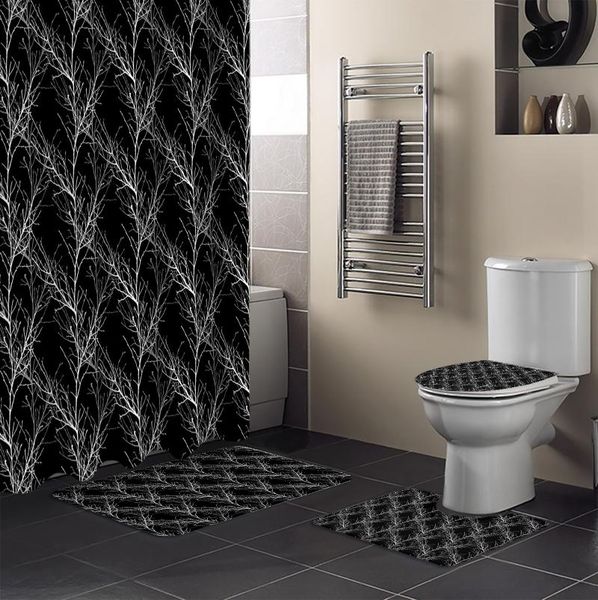 black branch forest simple texture shower curtain set toilet seat cover bathroom bath mats rugs curtains
black branch forest simple texture shower curtain set toilet seat cover bathroom bath mats rugs curtains