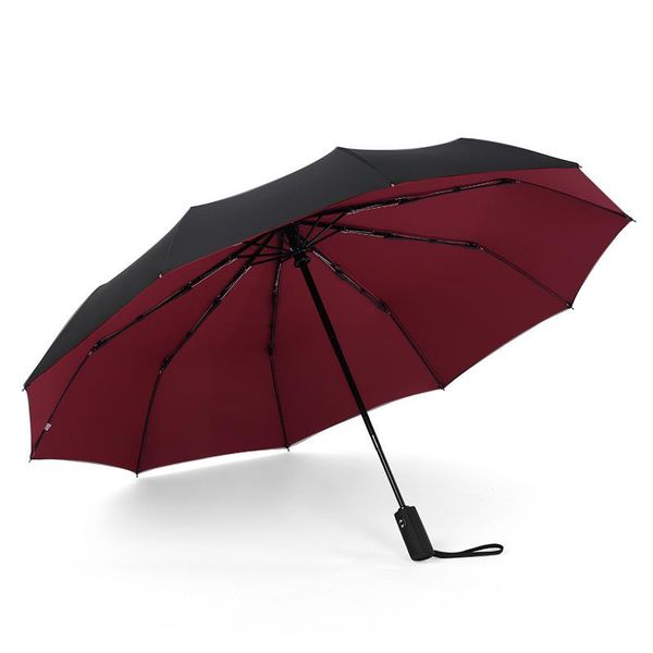 umbrellas solid color three-fold dual-use umbrella 10bone folding men's business double-layer automatic opening reverse
umbrellas solid color three-fold dual-use umbrella 10bone folding men's business double-layer automatic opening reverse