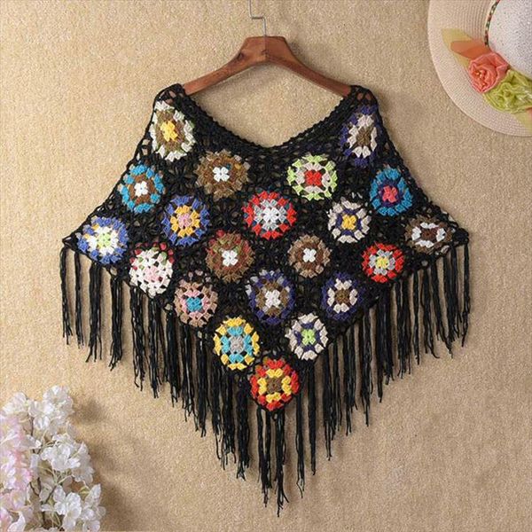 tassel shawl poncho pashmina womens shirt crochet lace sun protection capelet cover ups hook flower hollow out summer beach, White
tassel shawl poncho pashmina womens shirt crochet lace sun protection capelet cover ups hook flower hollow out summer beach, White