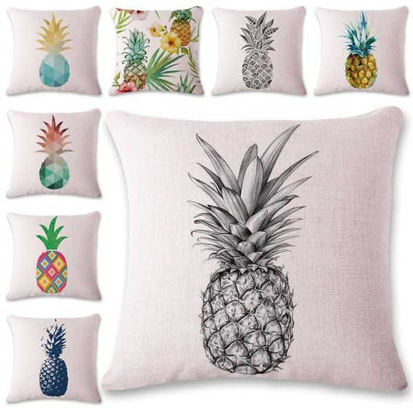 45cm*45cm pineapple fruit pattern linen throw pillow cushion cover car home decor decoration sofa bed decorative pillowcase 1pcs cushion/dec
45cm*45cm pineapple fruit pattern linen throw pillow cushion cover car home decor decoration sofa bed decorative pillowcase 1pcs cushion/dec