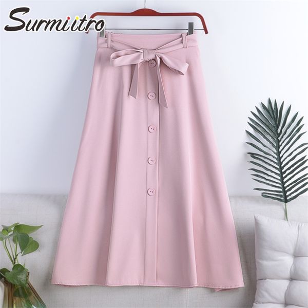 cotton summer midi skirts women korean style pink button aesthetic high waist mid-length a line skirt female 210421, Black
cotton summer midi skirts women korean style pink button aesthetic high waist mid-length a line skirt female 210421, Black