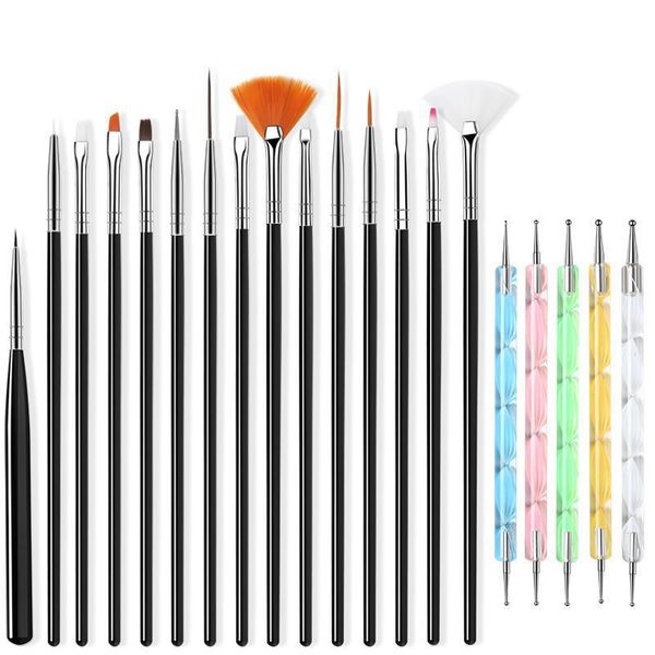 nail sets gradient 20 flower drawing line pen ultra fine professional potherapy halo dye full brush tool point drill
nail sets gradient 20 flower drawing line pen ultra fine professional potherapy halo dye full brush tool point drill