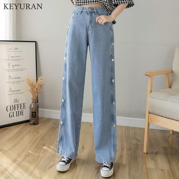 women's jeans double side button straight women fashion streetwear loose casual hip hop trousers woman wide leg harajuku cargo pants 3b, Blue
women's jeans double side button straight women fashion streetwear loose casual hip hop trousers woman wide leg harajuku cargo pants 3b, Blue